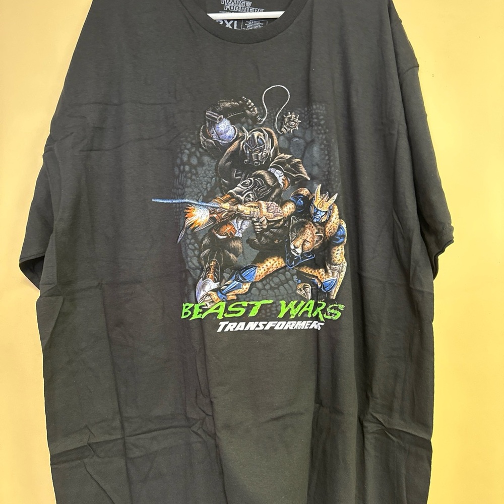 NWOT Loot Crate Transformers Beast Wars Tee - Dark Gray